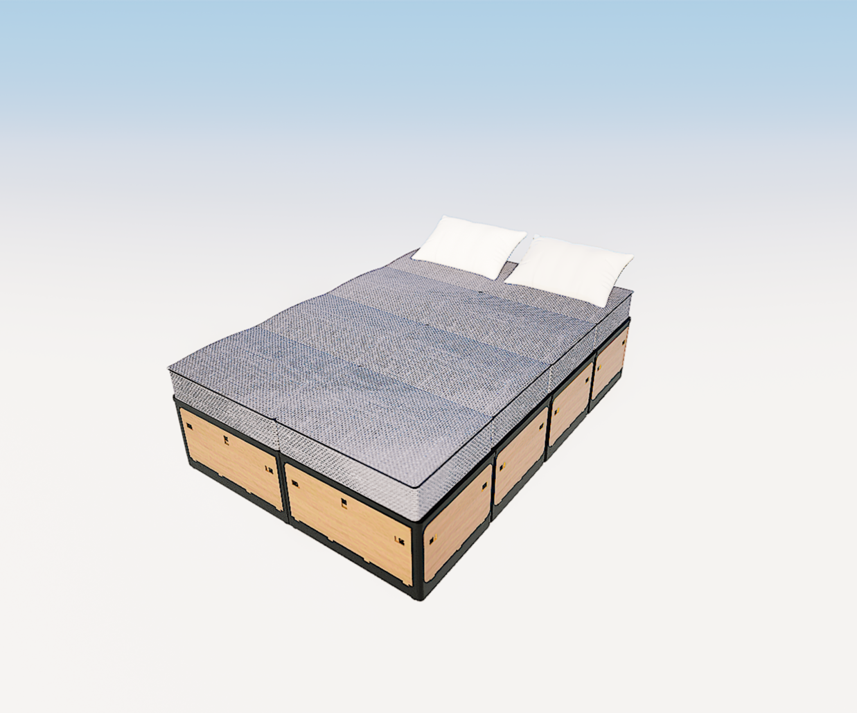 Full Size Bed or 4-Seater Couch